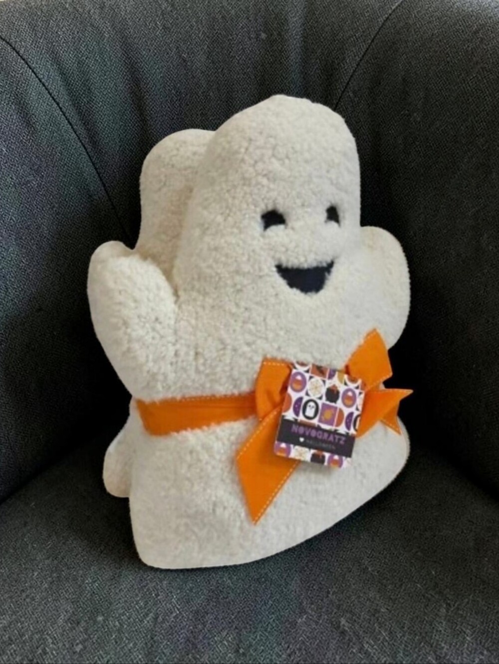 NEW Novogratz Halloween Ghost Shepa Accent Pillows - (Set of 2)